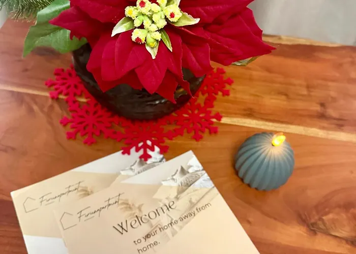 16-helles 2-zimmer -wlan,grosse Balkon & Kostenfrei Parken 아파트 *